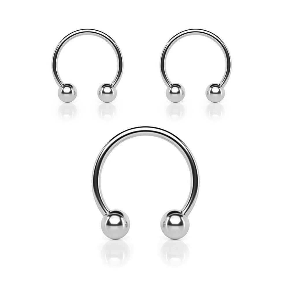 SM Metal Penis Ring – Double Bead Locking C-Ring for Maximum Pleasure | Thirty Shades of Play