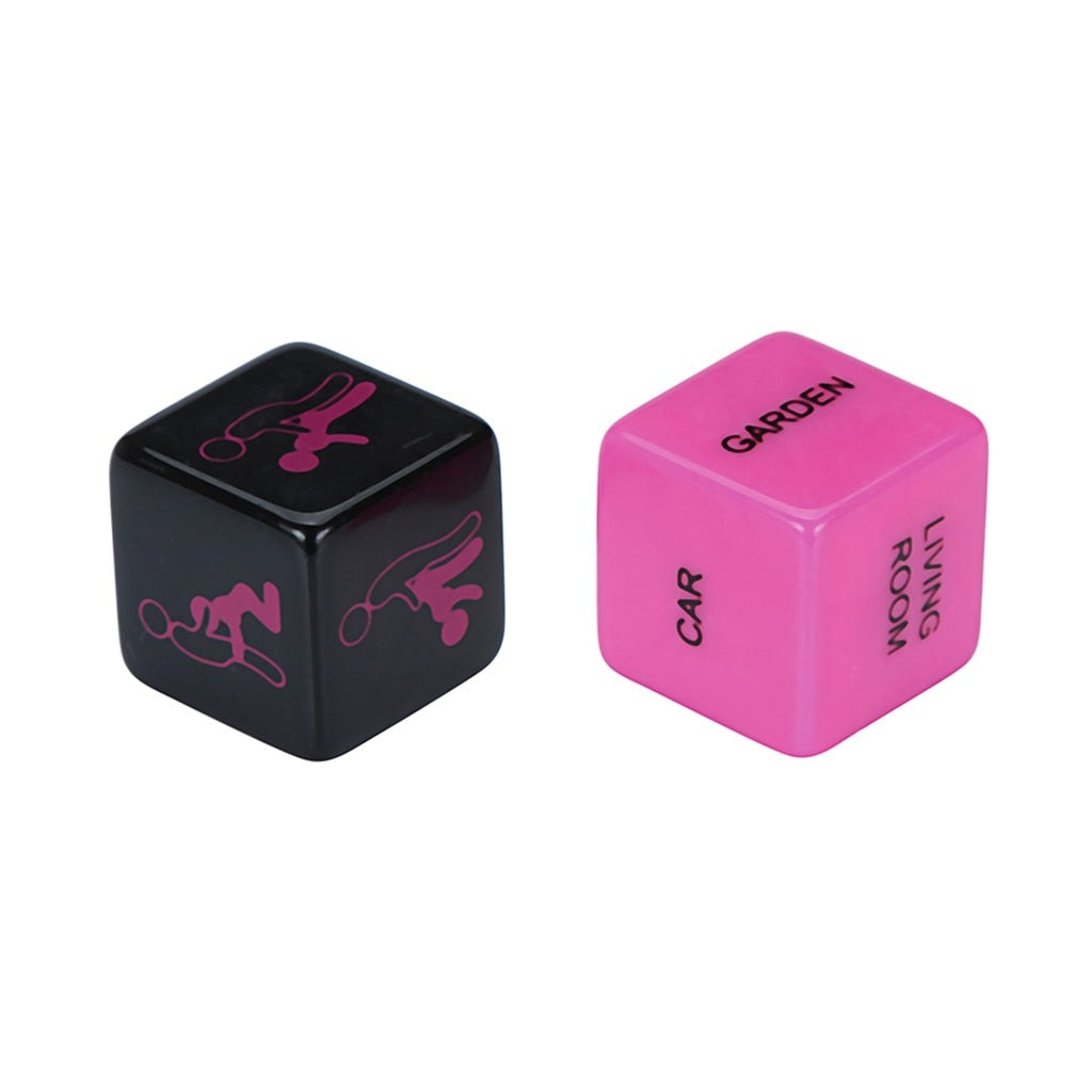 Couples Love Dice – 2PCS Erotic Position & Action Dice Game for Sexy Fun and Bedroom Adventures