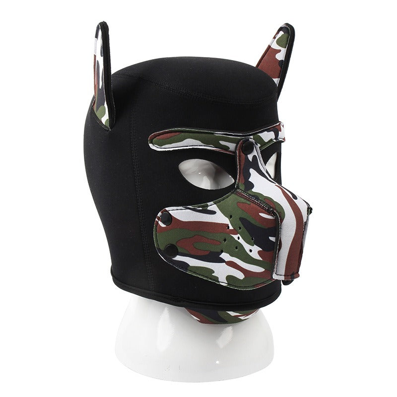 SM Role Play Toy – Dog Head Mask Headgear for Erotic Flirting & Fetish Play