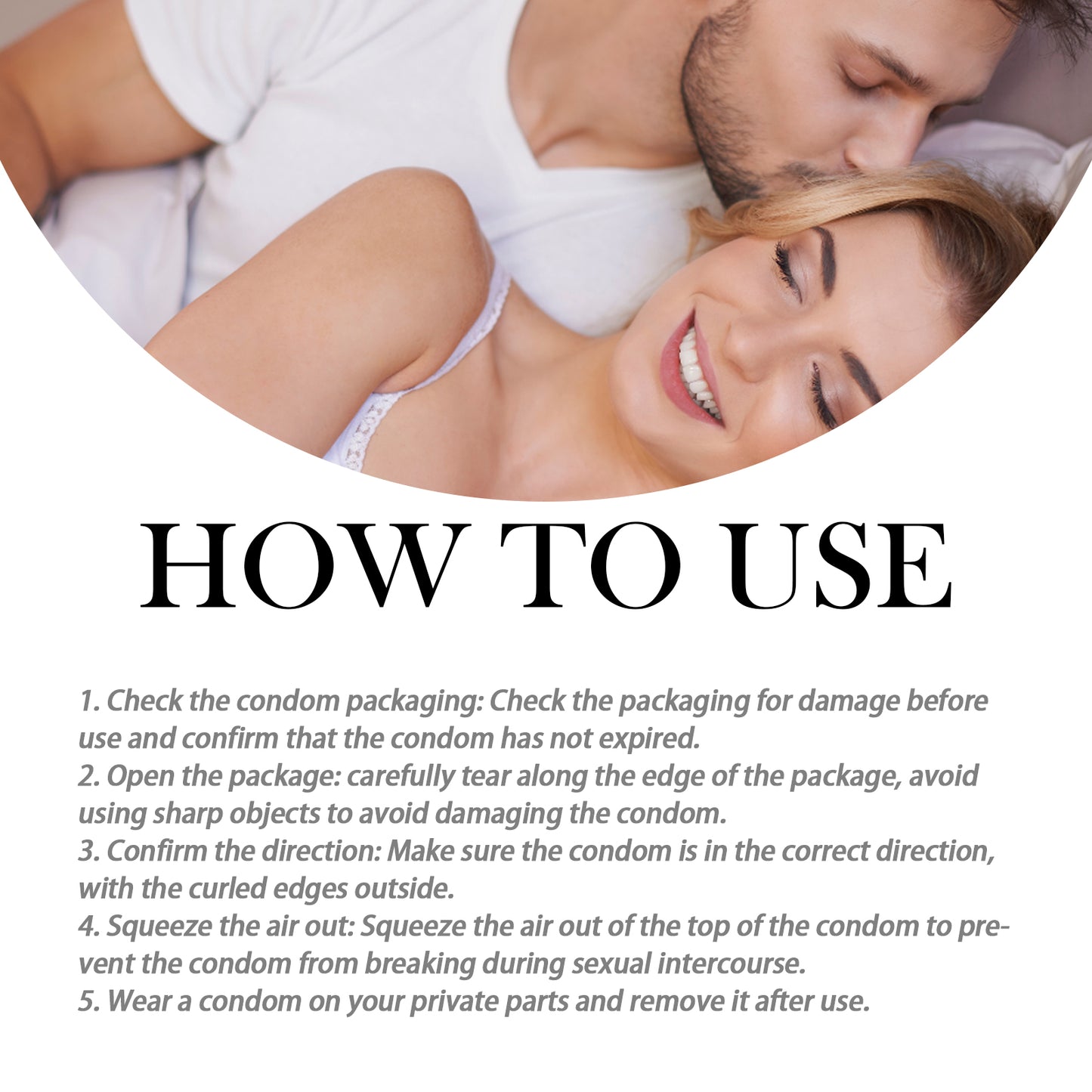 Latex Rubber Condom β Hyaluronic Acid Thread Series for Couple Body Safety Protection