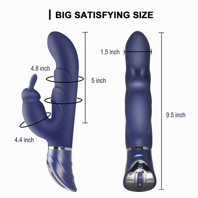 Women's Masturbation Supplies Second Tide Vibrator – 12 Frequency Vibrator with Heating & Strong Shock Function | Massage Stick Sex Toy