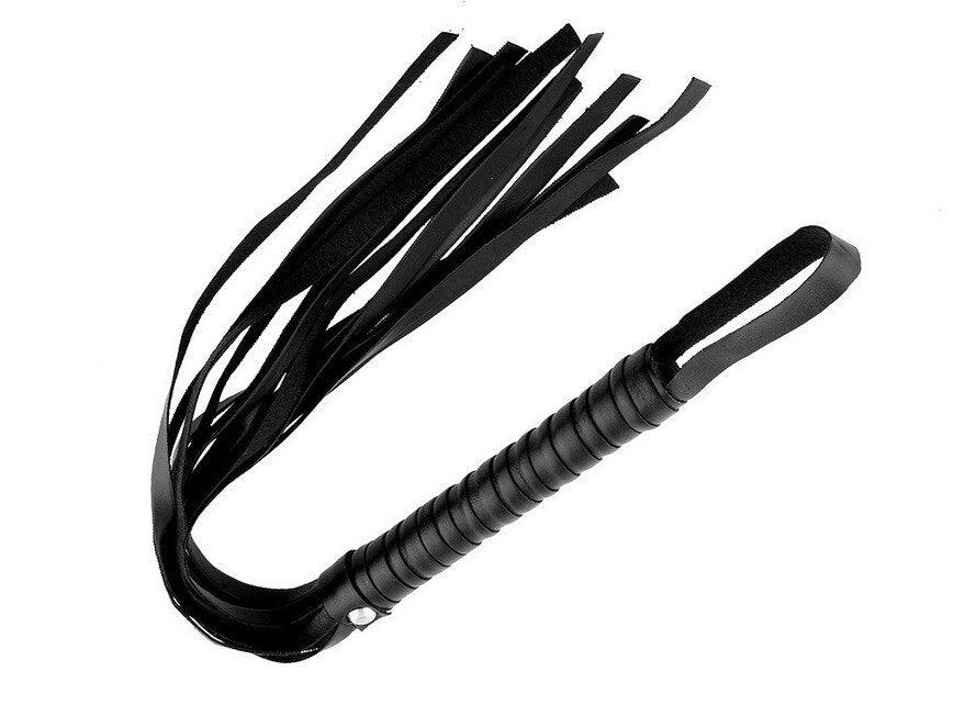 11-Piece Couples Bondage Kit – BDSM Set with Handcuffs, Whip, Rope, Blindfold, Anal Vibrator & More