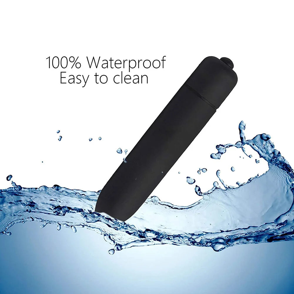 10-Speed Mini Bullet Vibrator – Waterproof Clitoris Stimulator for Ultimate Pleasure