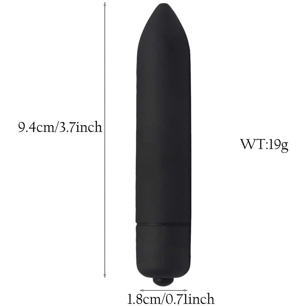 10-Speed Mini Bullet Vibrator – Waterproof Clitoris Stimulator for Ultimate Pleasure