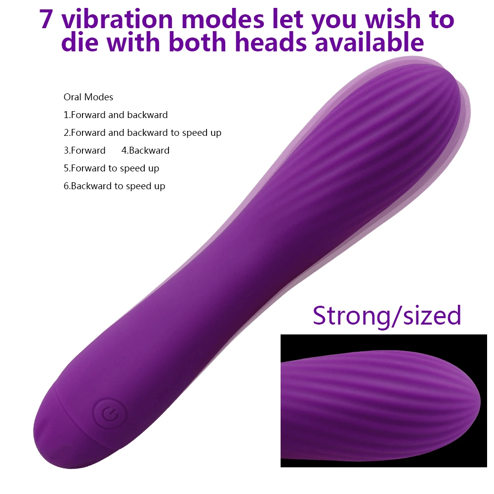 Vibrator for Vagina Stimulation – Silicone Rechargeable G-Spot Dildo Vibrator with 7 Vibration Patterns | Sex Toy for Women