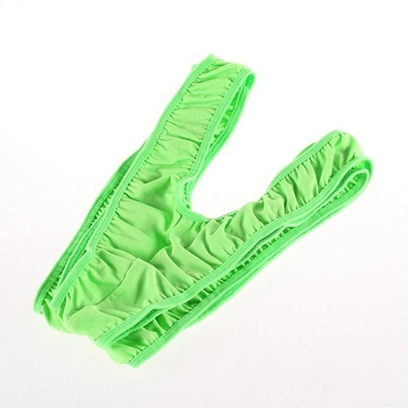 Men's Mankini Thong Bodysuit – Sexy Swimsuit & Costume Underwear for Bold Play