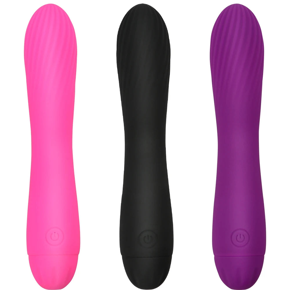 Vibrator for Vagina Stimulation – Silicone Rechargeable G-Spot Dildo Vibrator with 7 Vibration Patterns | Sex Toy for Women