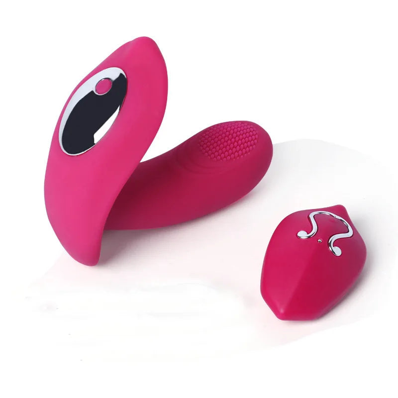 Remote Control Wearable Vibrator – G-Spot & Clitoral Stimulator for Hands-Free Pleasure