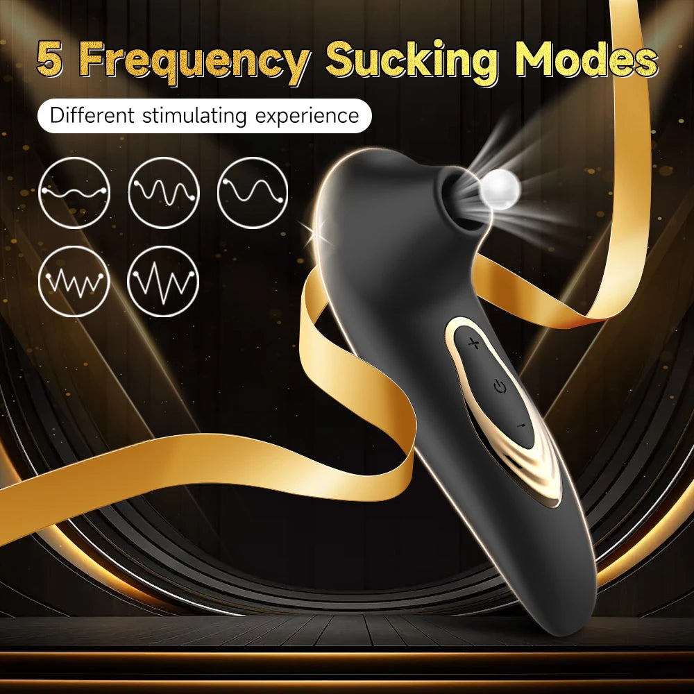 Clitoral Sucker Vibrator – G-Spot & Nipple Stimulator for Intense Pleasure