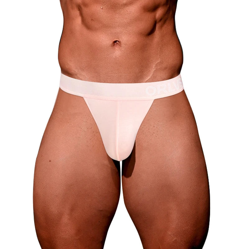 CMENIN Modal Men’s Sexy Thong – Low-Waist G-String for Gay, Sissy & Fitness Wear | Ultra Soft Male Underwear