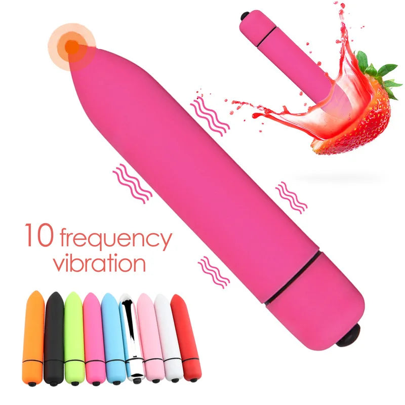 Mini Bullet Vibrator for Women – 10-Speed Clitoral Stimulator | Sexy Adult Toy