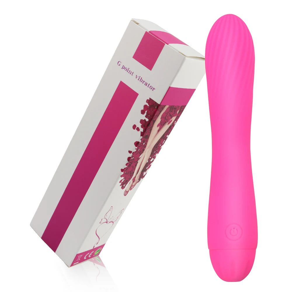 Vibrator for Vagina Stimulation – Silicone Rechargeable G-Spot Dildo Vibrator with 7 Vibration Patterns | Sex Toy for Women