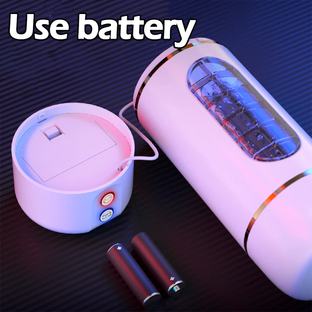 Male Masturbator with Moaning & Vibrations – Realistic Pocket Pussy with Simulated Channel & Penis Stimulation | Sex Toy for Men