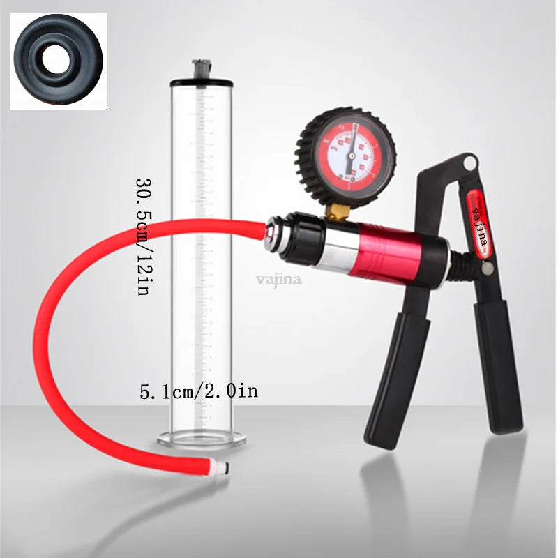 Male Penis Pump – Vacuum Enhancer & Extender | Manual Penile Trainer & Cock Masturbator for Men