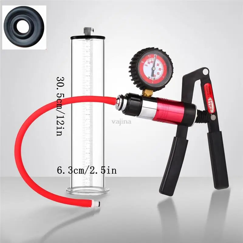 Male Penis Pump – Vacuum Enhancer & Extender | Manual Penile Trainer & Cock Masturbator for Men