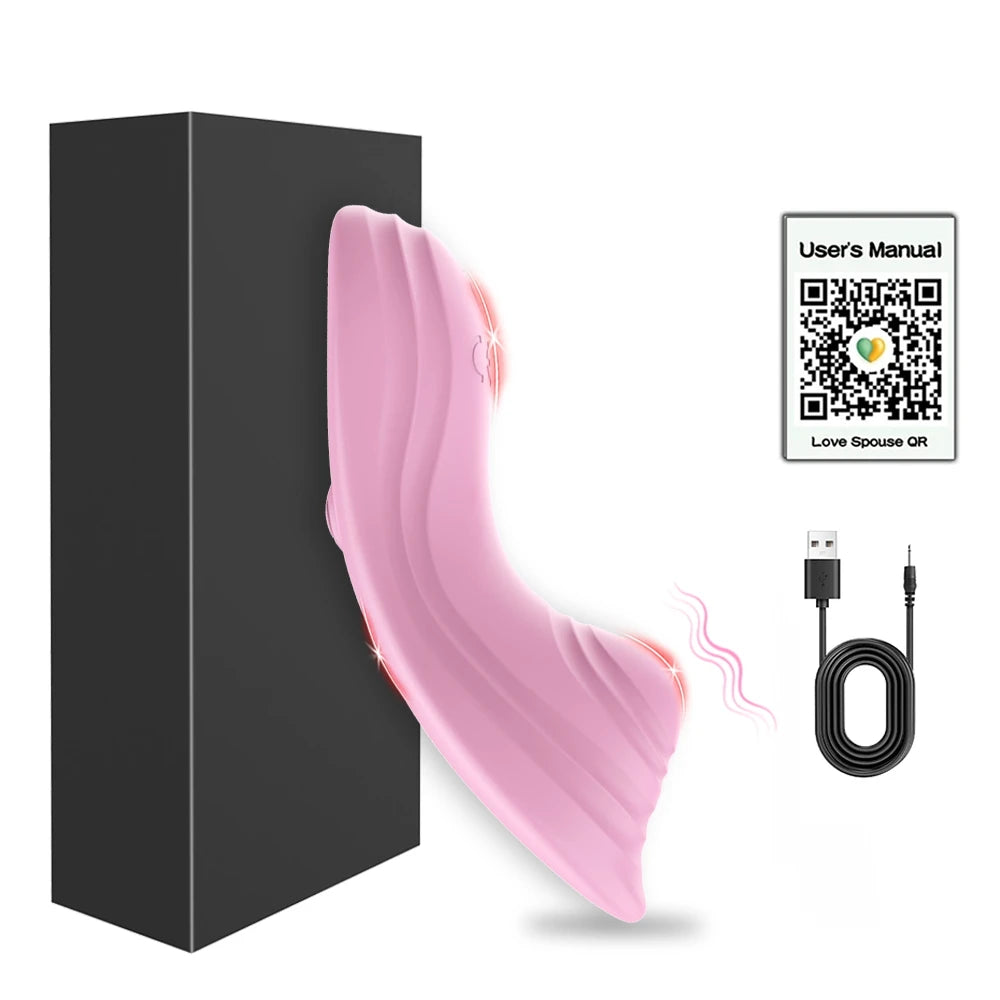 Wireless Bluetooth APP-Controlled Vibrator – Wearable Clitoral Stimulator for Women | Panties Vibrator & Massager