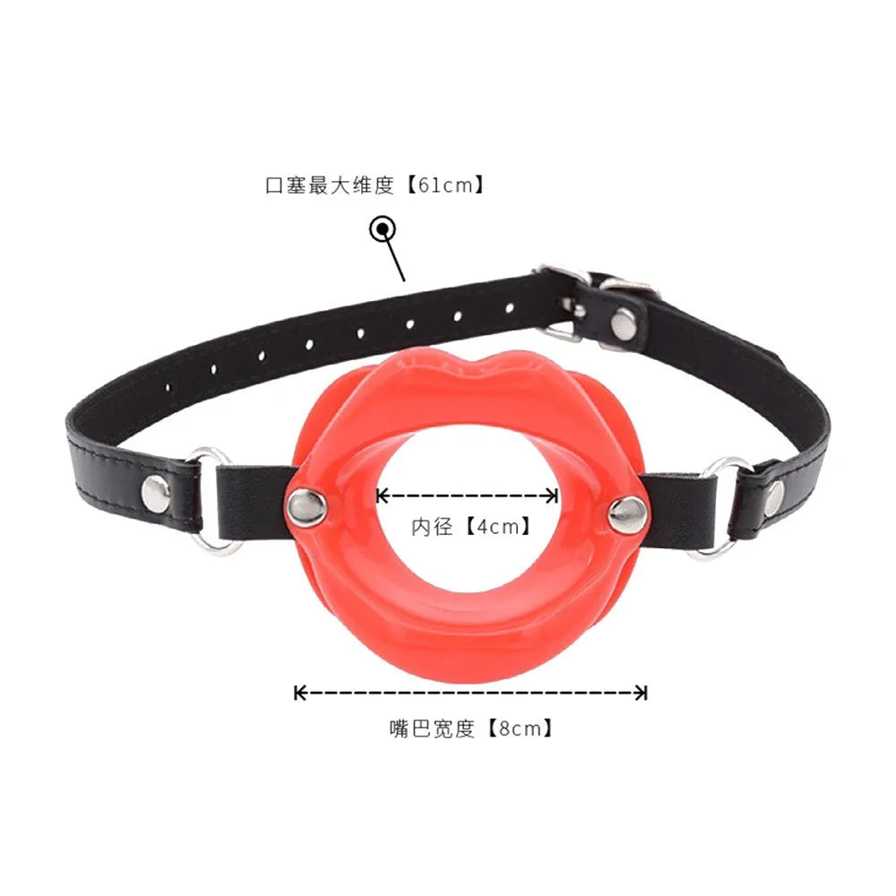 Adult BDSM Bondage Set – Gag Ball, Open Mouth Gag & Exotic Accessories for Women