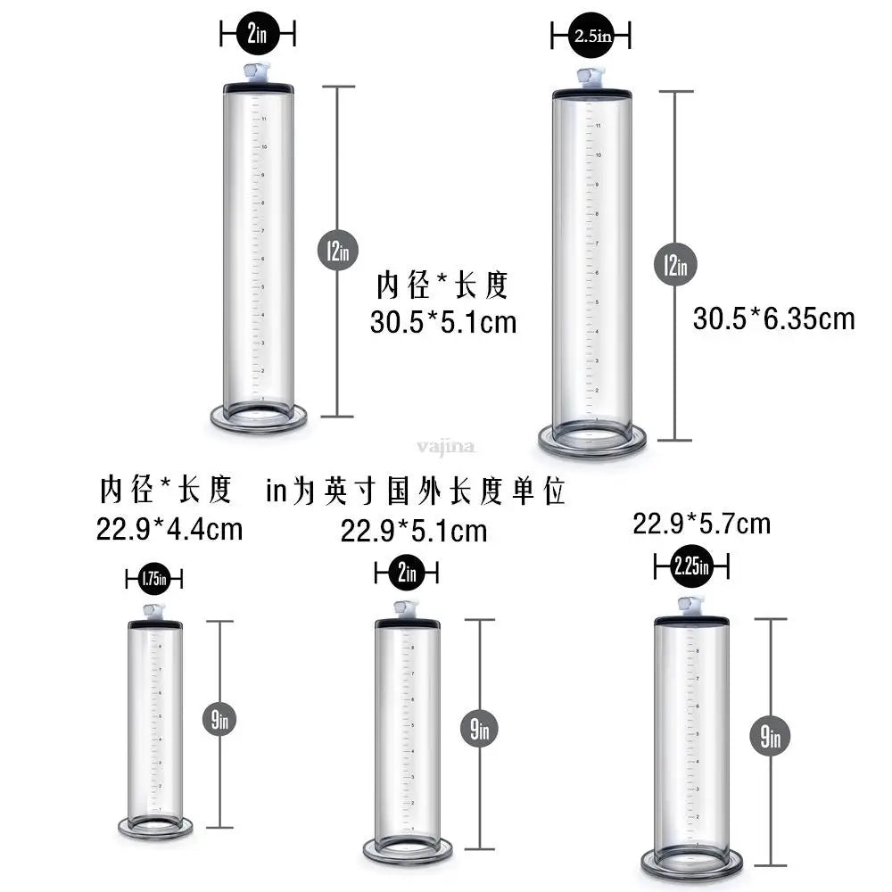 Male Penis Pump – Vacuum Enhancer & Extender | Manual Penile Trainer & Cock Masturbator for Men