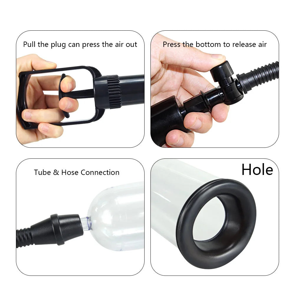 Penis Pump Vacuum – Male Enhancement by Thirty Shades of Play