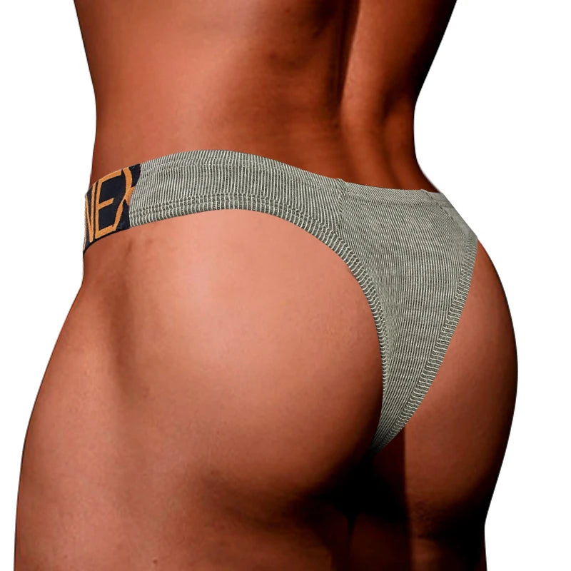 Leopard Print Sissy Men’s Thong – Sexy G-String Underwear for Gay, Jockstrap, & Lingerie Lovers | Cotton Male Panties