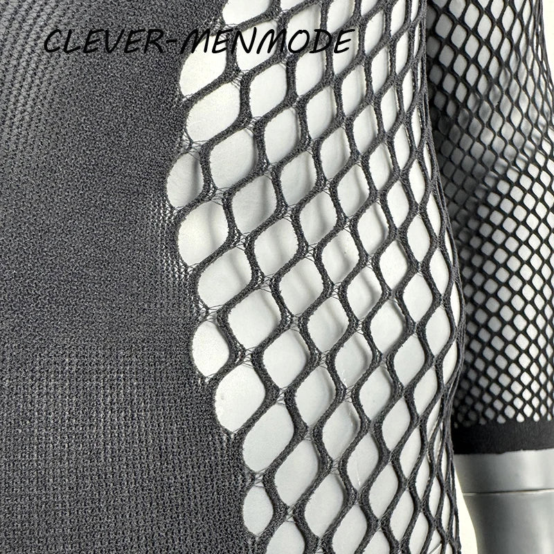 Sexy Lace See-Through Jumpsuit Bodysuit – Transparent Mesh Bondage Underwear & Erotic Adult Clothing