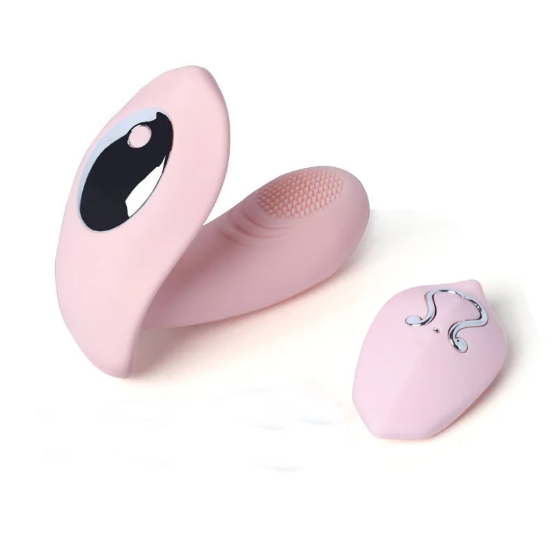 Remote Control Wearable Vibrator – G-Spot & Clitoral Stimulator for Hands-Free Pleasure