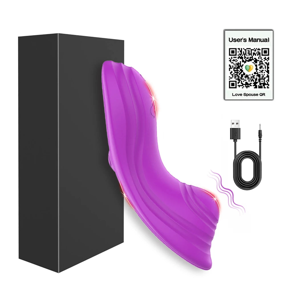 Wireless Bluetooth APP-Controlled Vibrator – Wearable Clitoral Stimulator for Women | Panties Vibrator & Massager