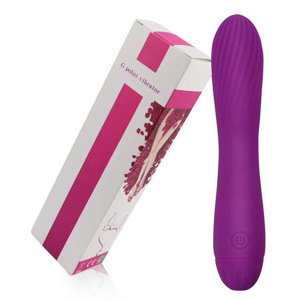 Vibrator for Vagina Stimulation – Silicone Rechargeable G-Spot Dildo Vibrator with 7 Vibration Patterns | Sex Toy for Women