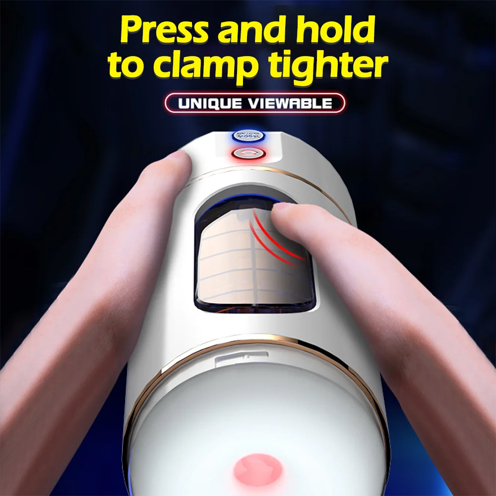 Male Masturbator with Moaning & Vibrations – Realistic Pocket Pussy with Simulated Channel & Penis Stimulation | Sex Toy for Men