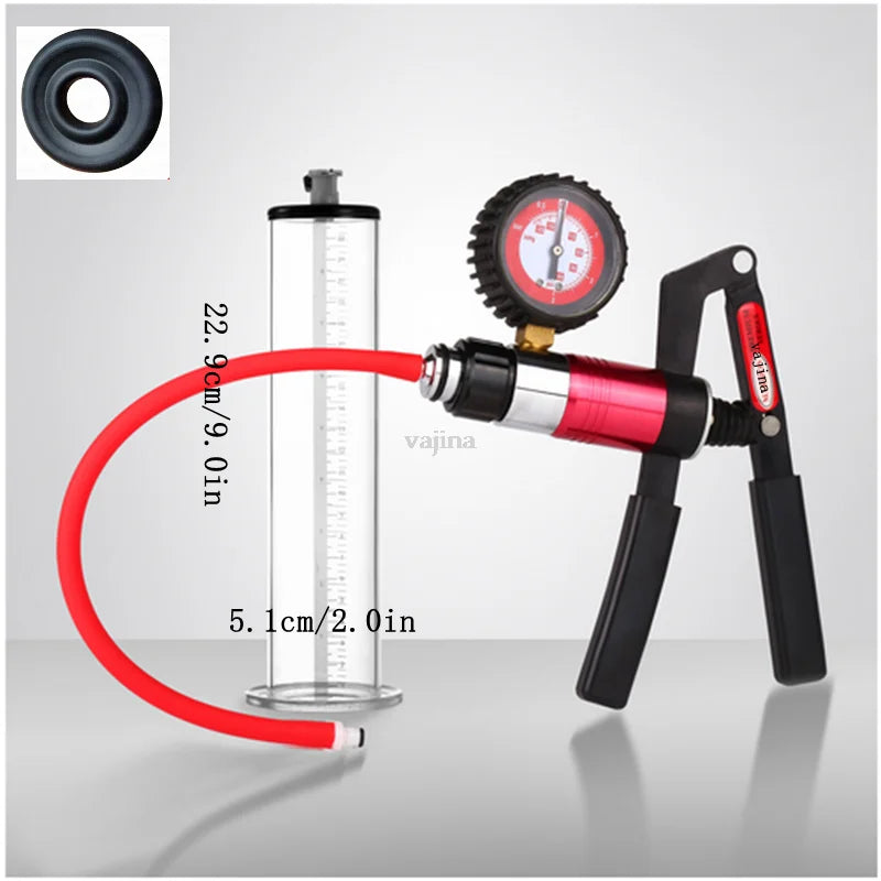 Male Penis Pump – Vacuum Enhancer & Extender | Manual Penile Trainer & Cock Masturbator for Men