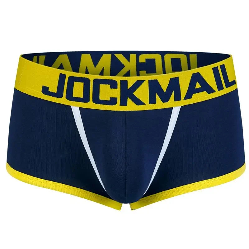 JOCKMAIL Gay Underwear for Men – Sexy Boxer Jockstrap Backless Thong String Homme