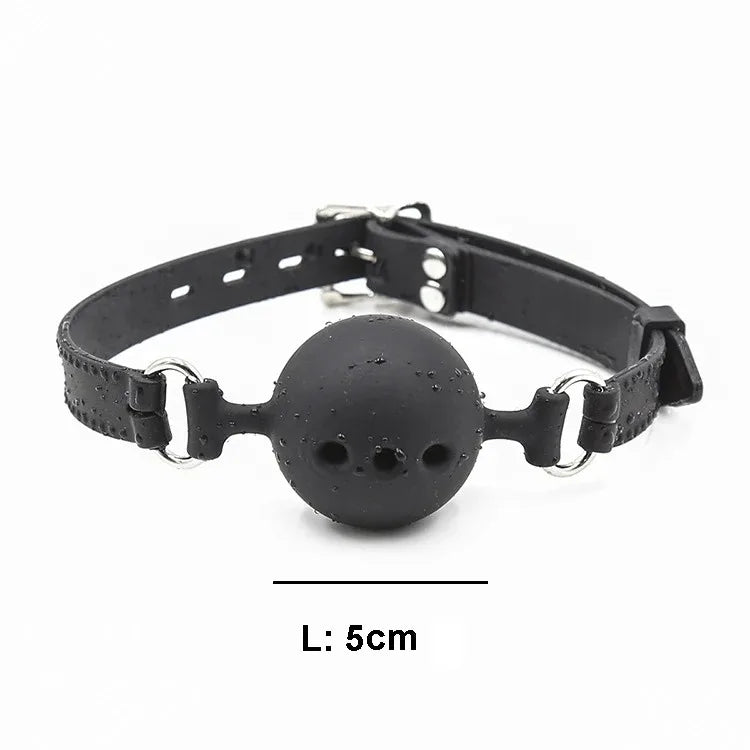 Adult BDSM Bondage Set – Gag Ball, Open Mouth Gag & Exotic Accessories for Women