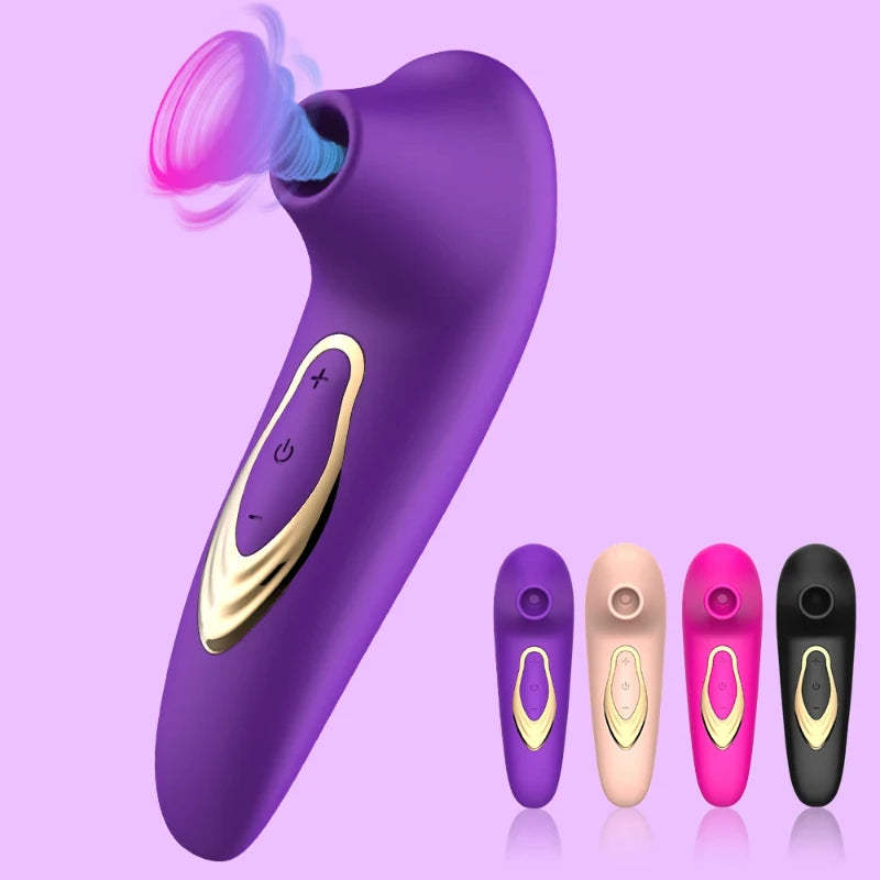 Clitoral Massager Vibrator – G-Spot, Nipple & Oral Sex Suction Stimulator | Female Masturbator Adult Sex Toy