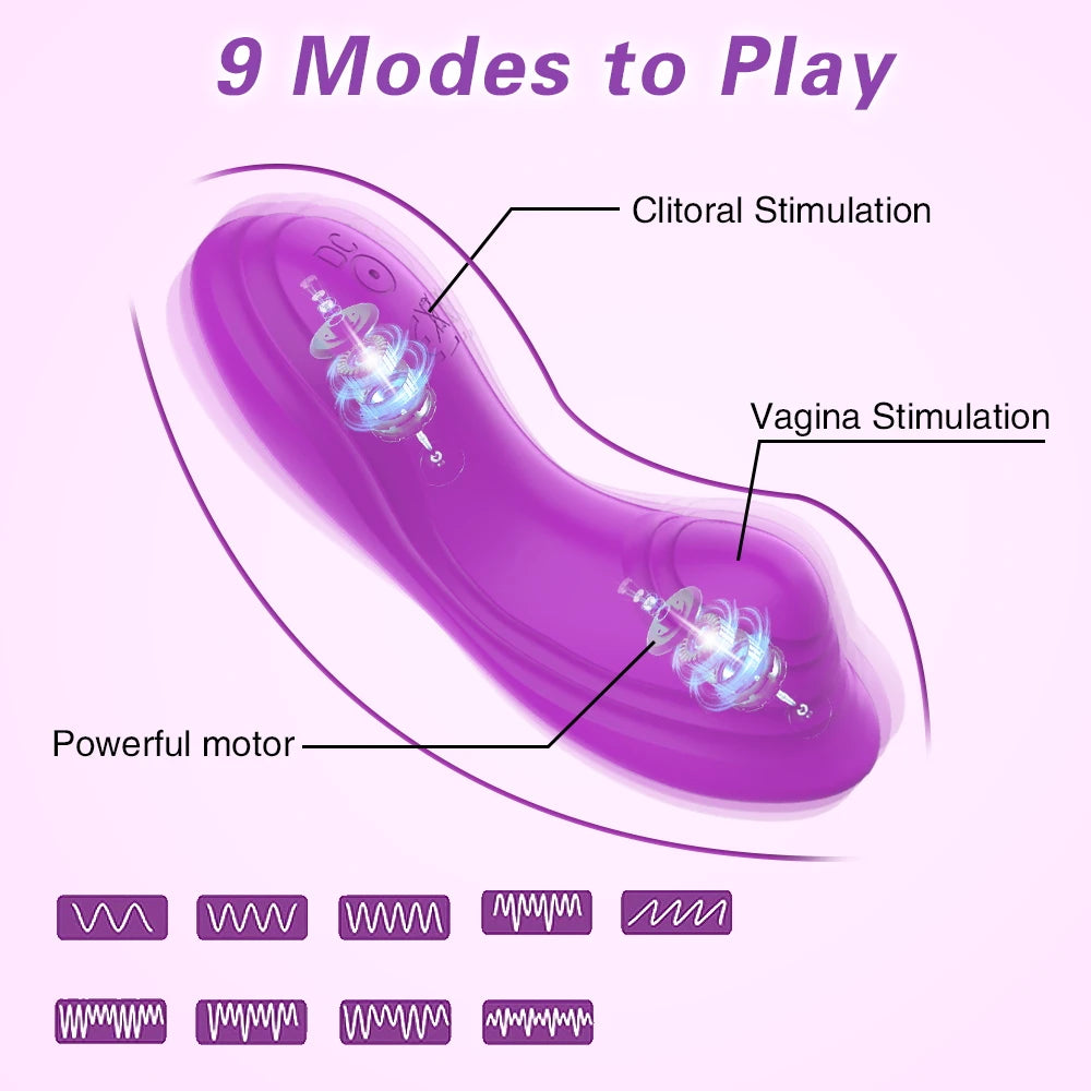 Wireless Bluetooth APP-Controlled Vibrator – Wearable Clitoral Stimulator for Women | Panties Vibrator & Massager