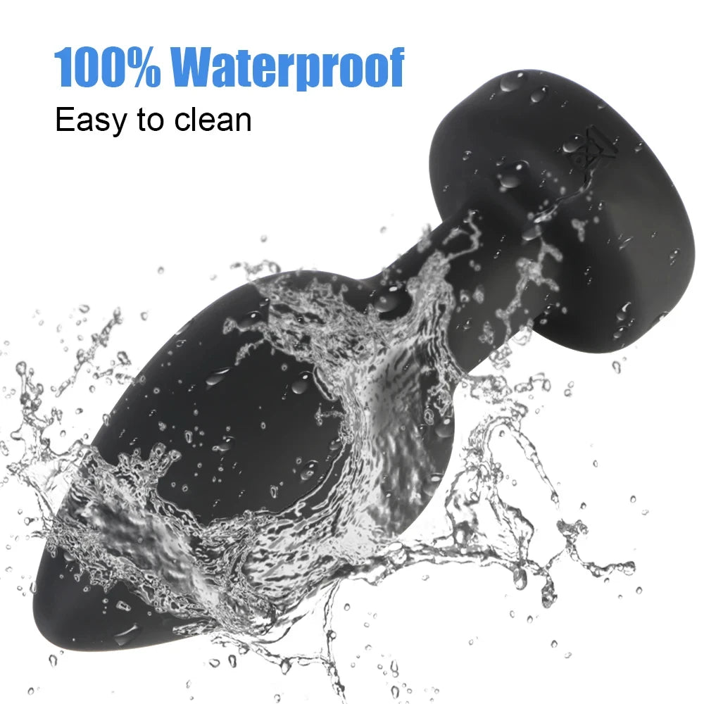 10-Speed Remote Control Anal Plug Vibrator – Prostate & G-Spot Pleasure for All