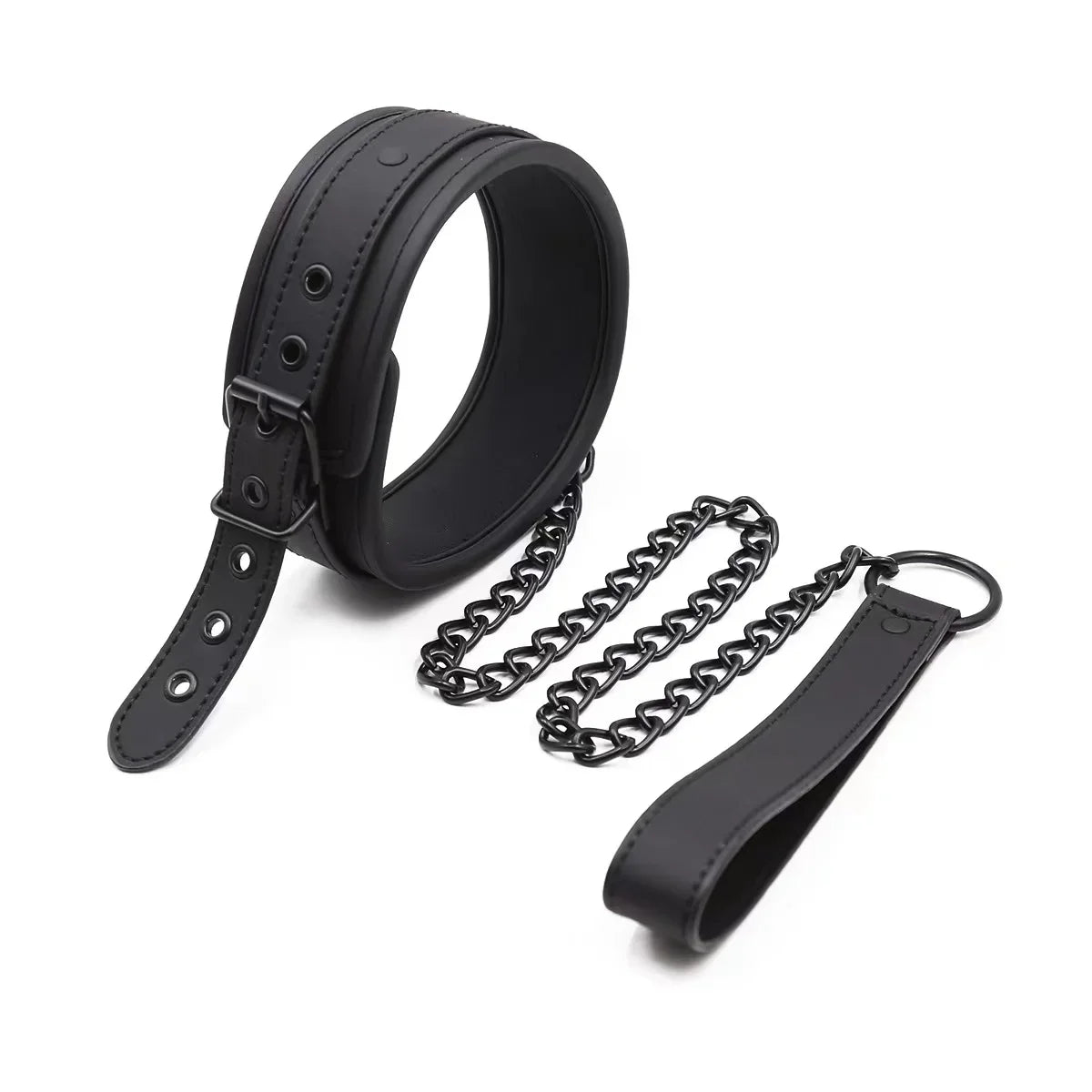 Fetish Faux Leather Chest Harness for Men – Adjustable Bondage Cage Rave Belt