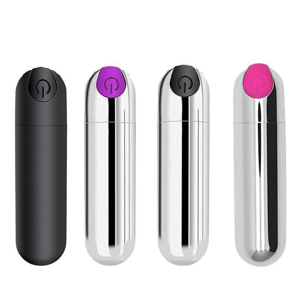 10-Speed USB Bullet Vibrator – Compact Power for Clitoral & G-Spot Bliss
