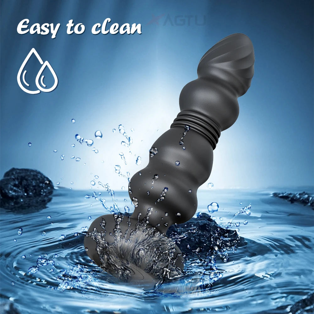 Thrusting Anal Plug Vibrator – Prostate & G-Spot Massager for Ultimate Stimulation