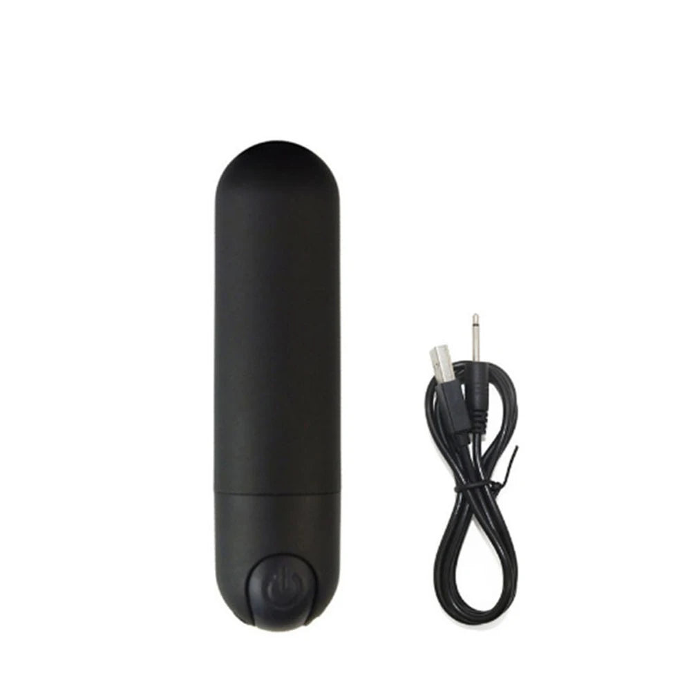 10-Speed USB Bullet Vibrator – Compact Power for Clitoral & G-Spot Bliss