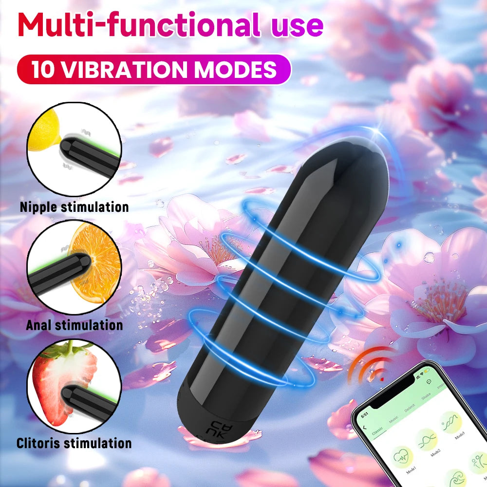 Panty Vibrator with App Control – Wearable Clit & Nipple Stimulator for Women | Remote Bullet Vibrator