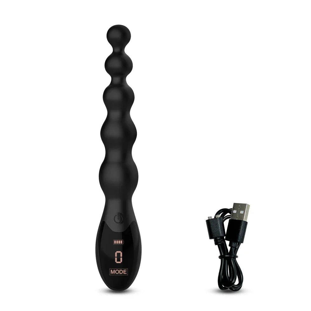 Octopus Tentacle Anal Vibrator – Prostate Massager & Butt Plug for Men | Silicone Anal Balls | Erotic Sex Toys for Couples