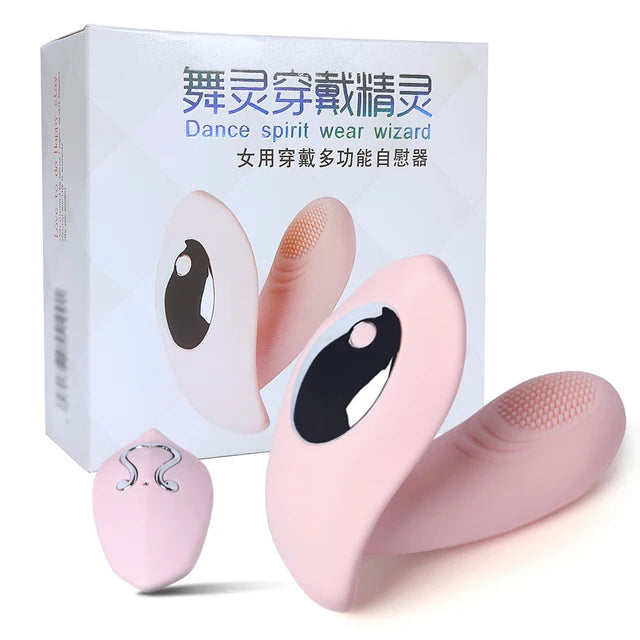 Remote Control Wearable Vibrator – G-Spot & Clitoral Stimulator for Hands-Free Pleasure
