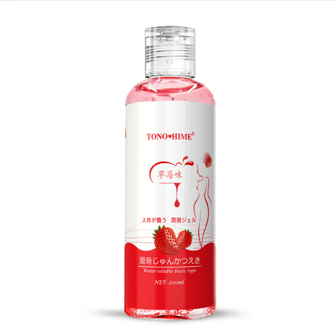TONOHIME Fruit Flavor Lubricant – High Capacity Water Soluble Lubricant for Couples