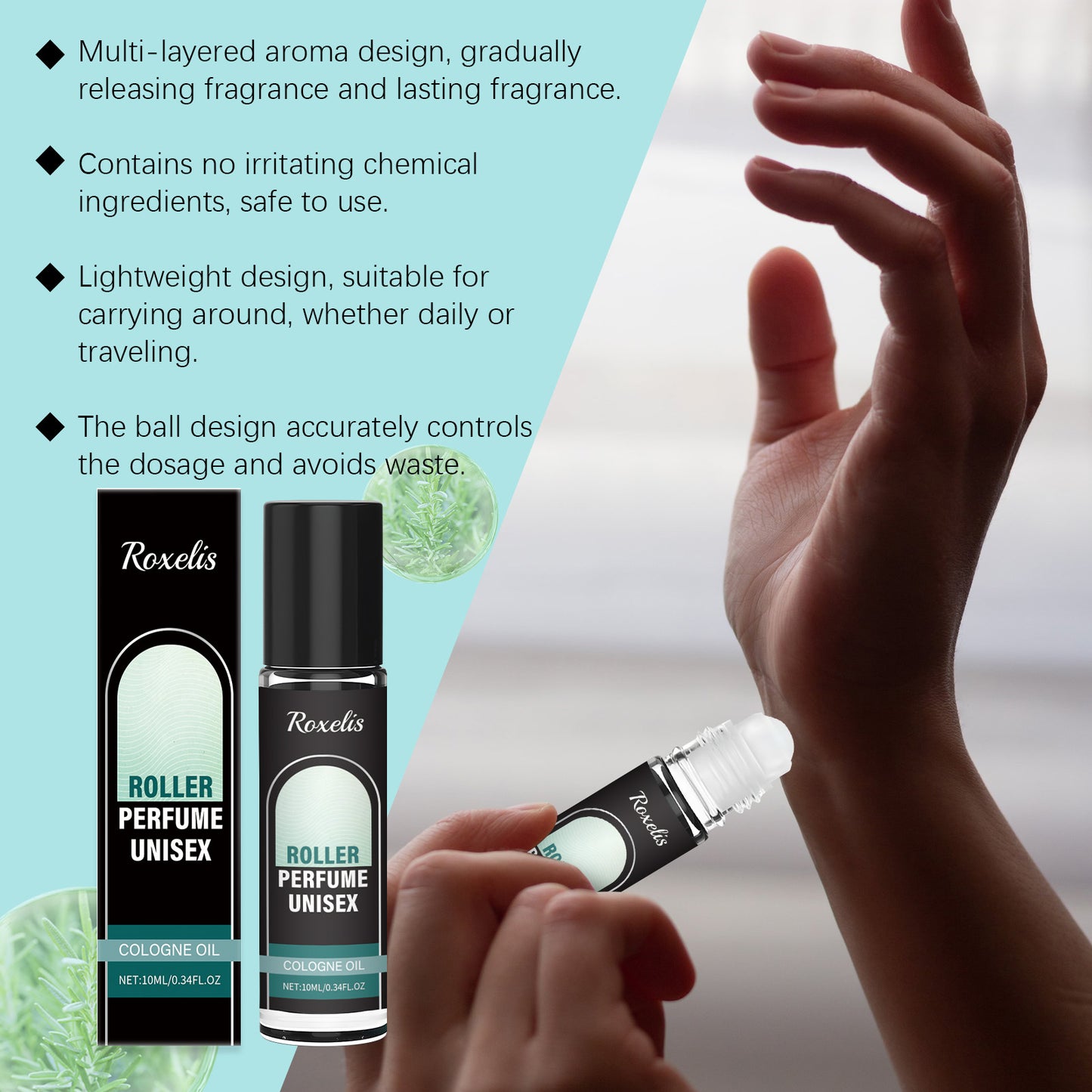 Charm Ball Pheromone Perfume – Natural Light Fragrance for Sex Appeal & Daily Dating