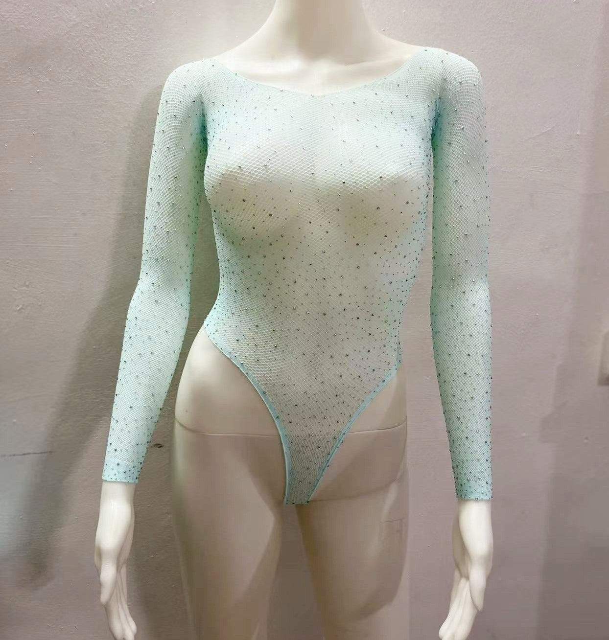 Hot Diamond Net Bikini Lingerie – Erotic Starry Mesh Set with Sparkle Temptation