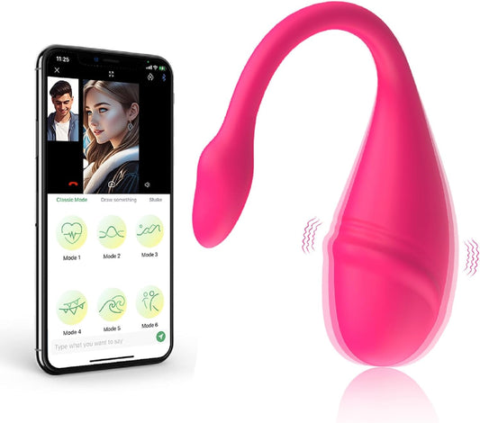 Wearable G-Spot Egg Vibrator – App-Controlled Panty Vibe with 4 Modes