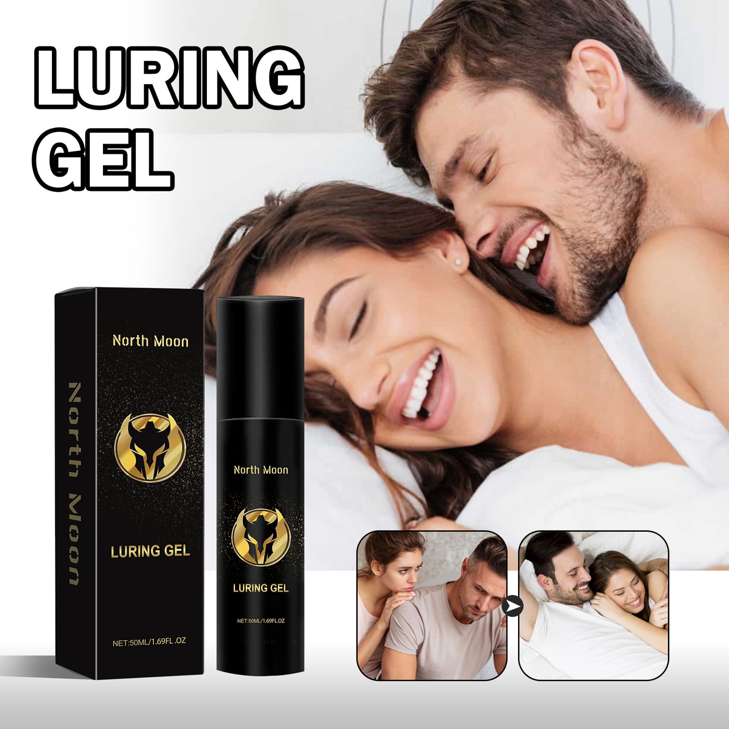 Luring Gel for Men – Strengthening Massage & Moisturizing Body Gel