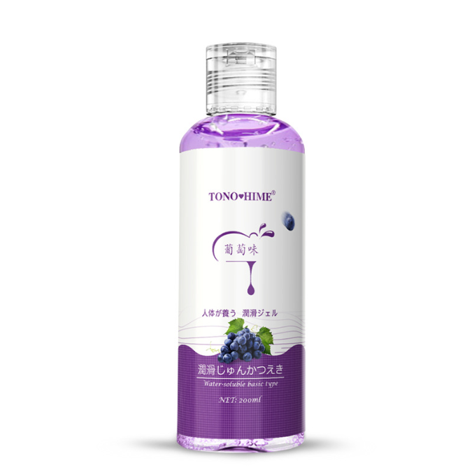 TONOHIME Fruit Flavor Lubricant – High Capacity Water Soluble Lubricant for Couples