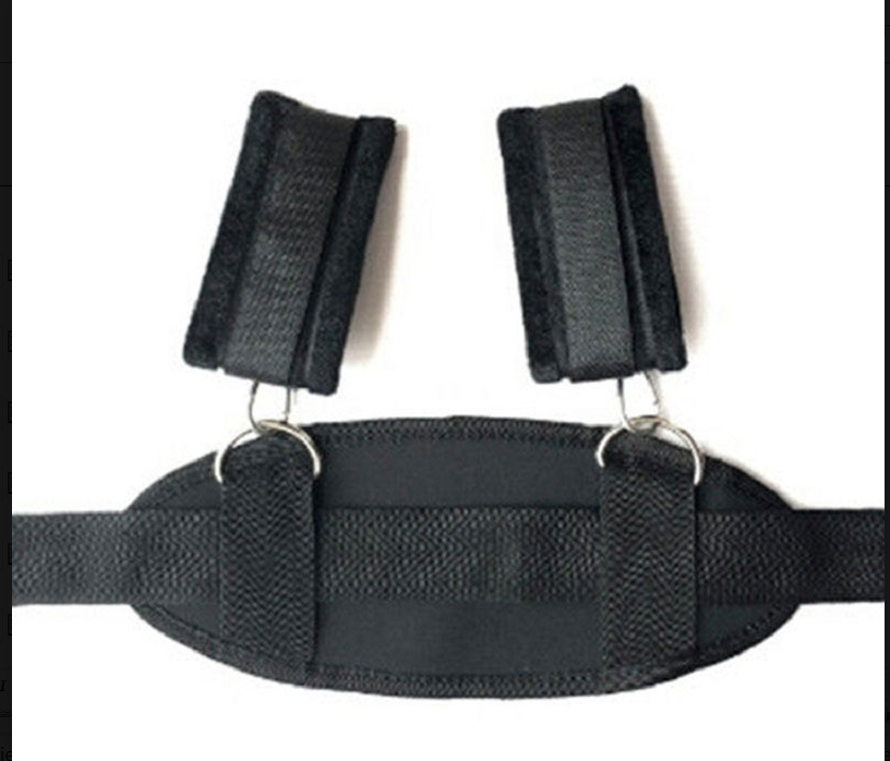 Sexy Babydoll Lingerie Set with BDSM Handcuffs, Neck Pillow & Ankle Cuffs – Erotic Restraint Costume for Women