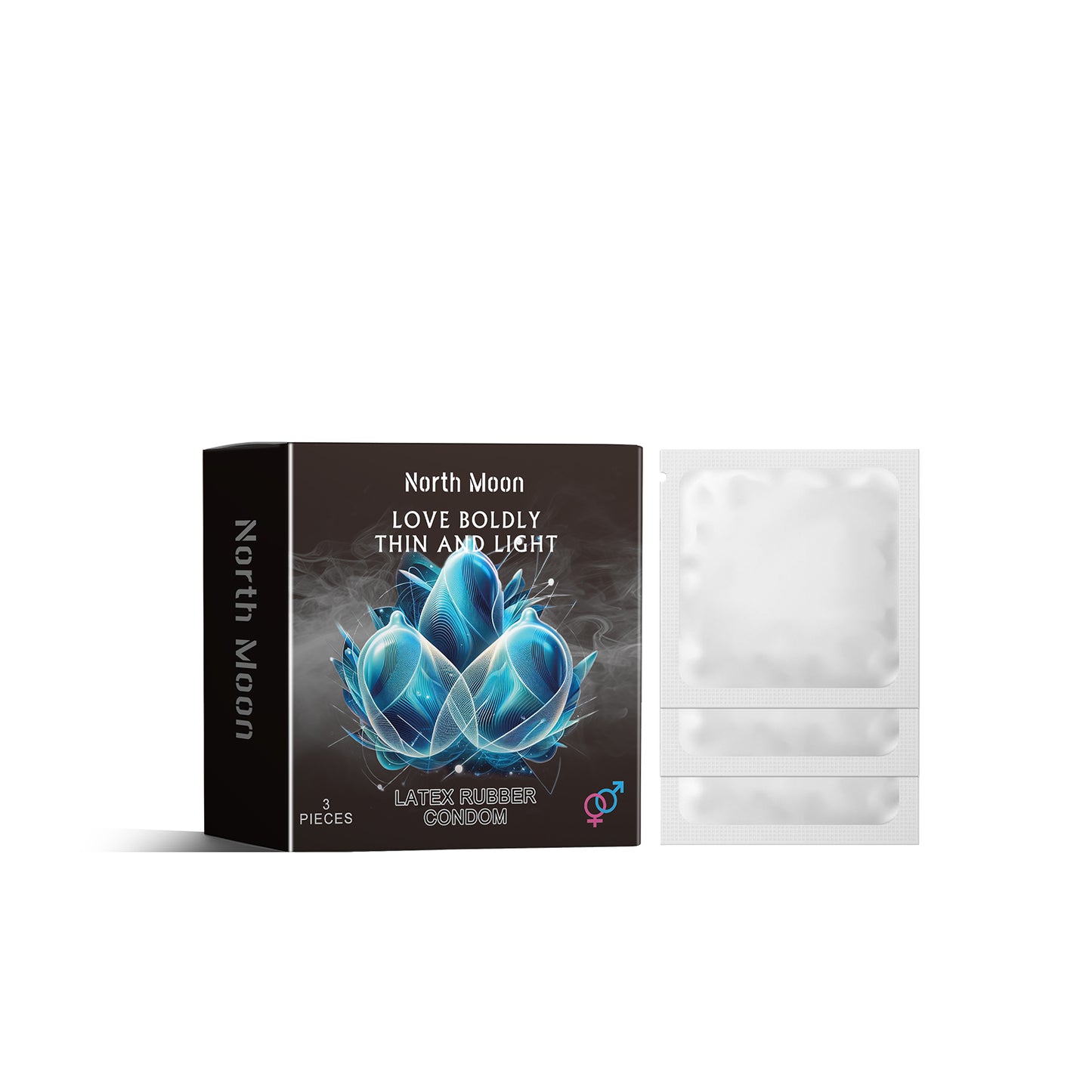 Latex Rubber Condom – Ultra Thin with Hyaluronic Acid Moisturizing Thread for Vitality